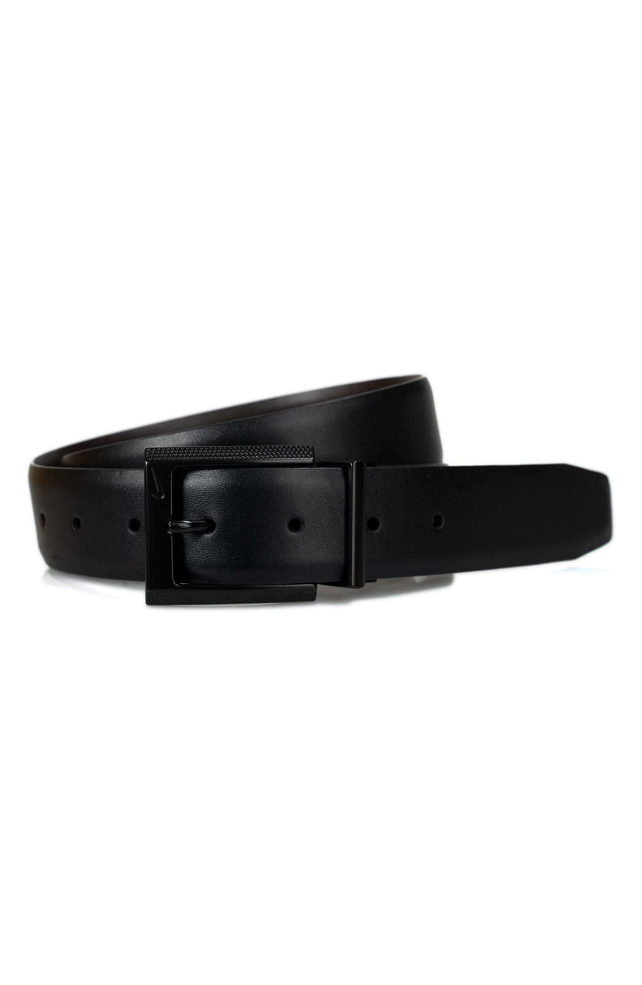 Nike Golf Textured Buckle Reversible Belt