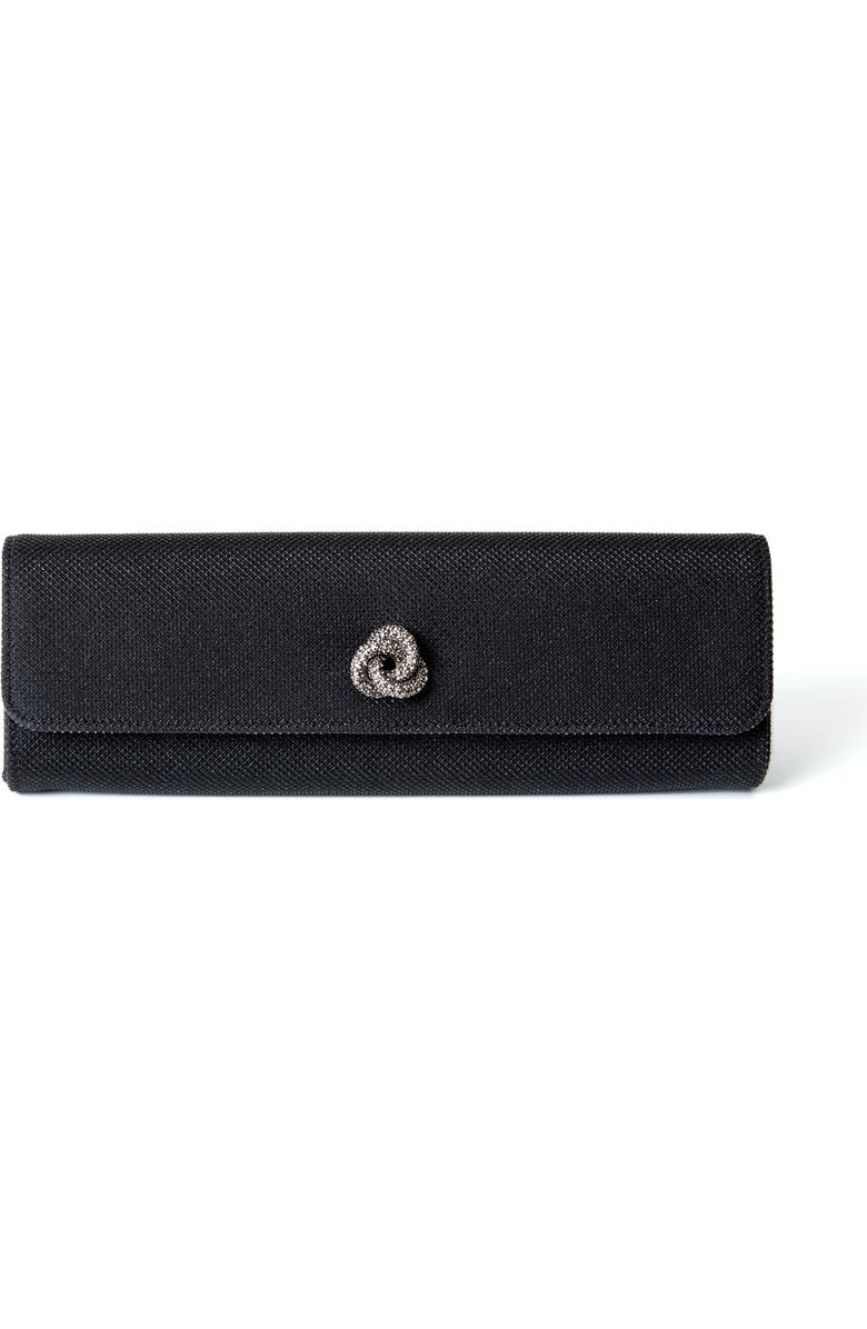 Michelle Wilhite The Loulou Clutch, Main, color, Black