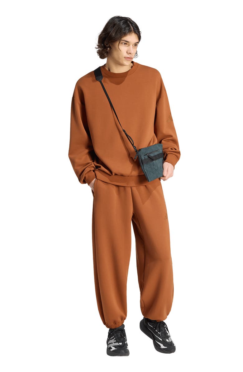 adidas Oversize UPF 50+ Sweatshirt, Alternate, color, Dusky Bronze/ /