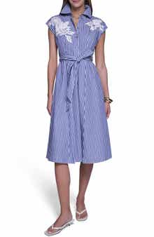 Striped Shirt Dress