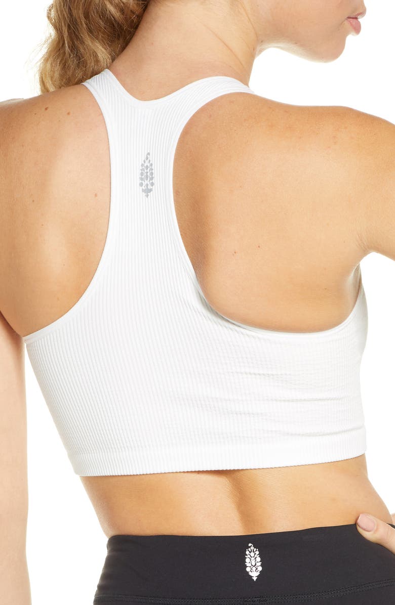 Free People FP Movement Free Throw Crop Tank, Alternate, color, White