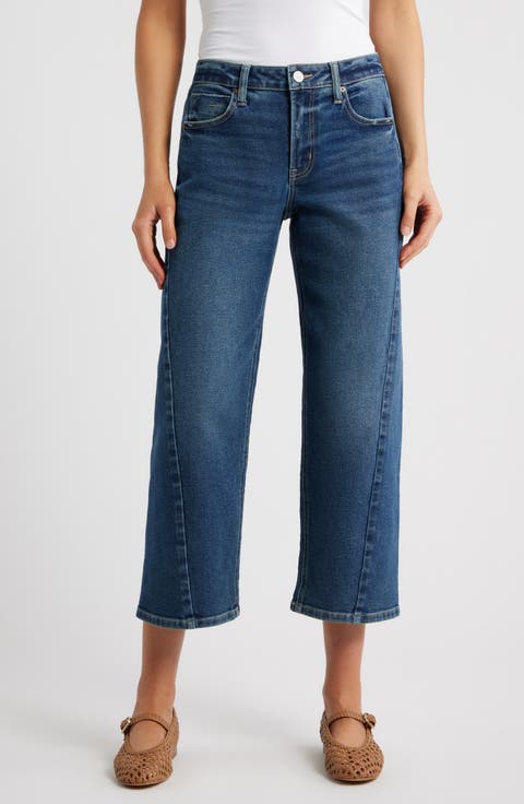 Forward Seam Crop Jeans