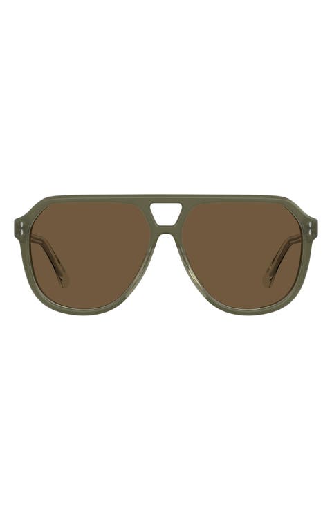 60mm Pilot Sunglasses
