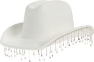 Tasha Crystal Fringe Western Cowboy Hat