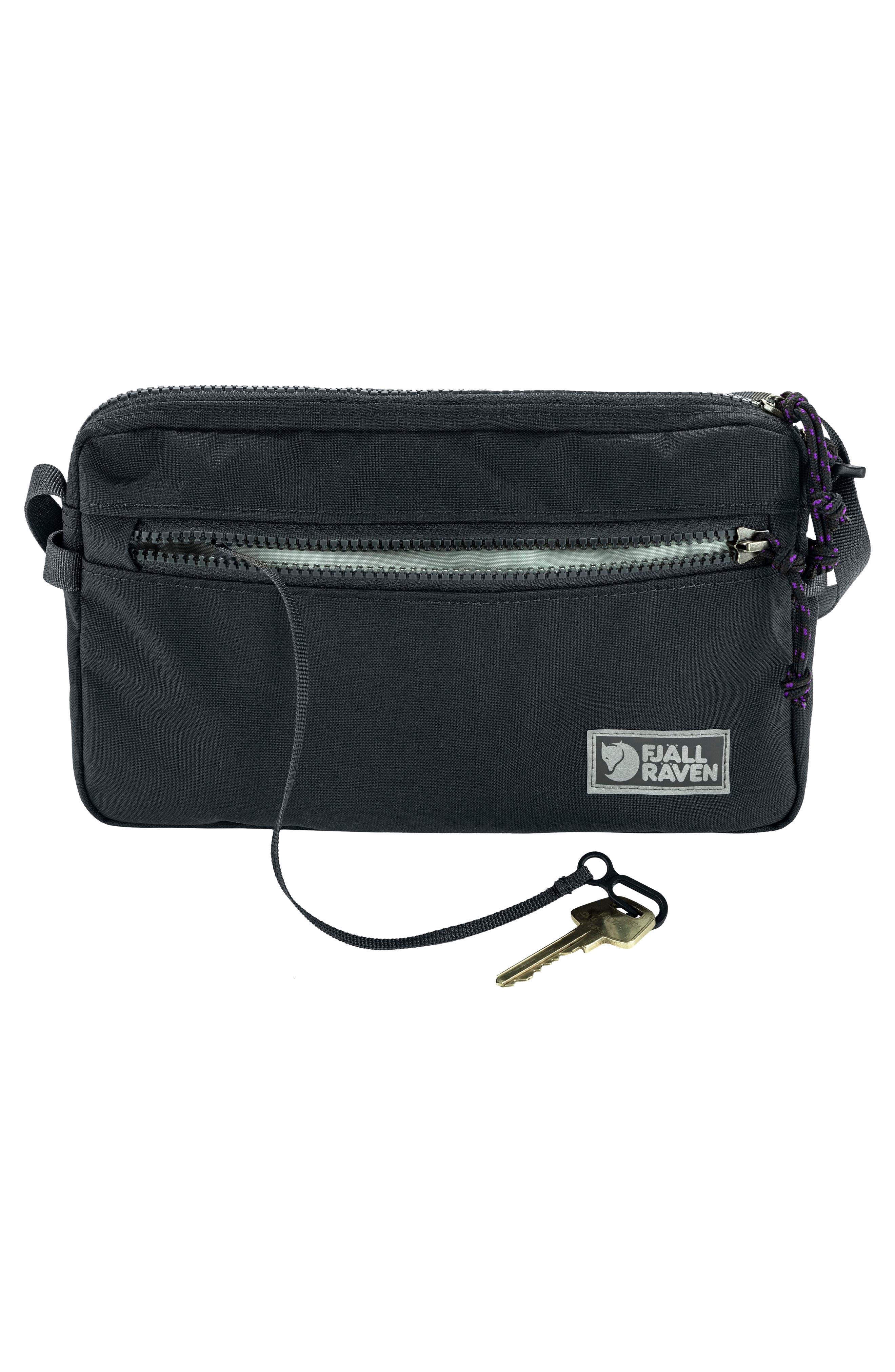 Fjällräven Vardag Pocket Belt Bag, Alternate, color, Coal Black