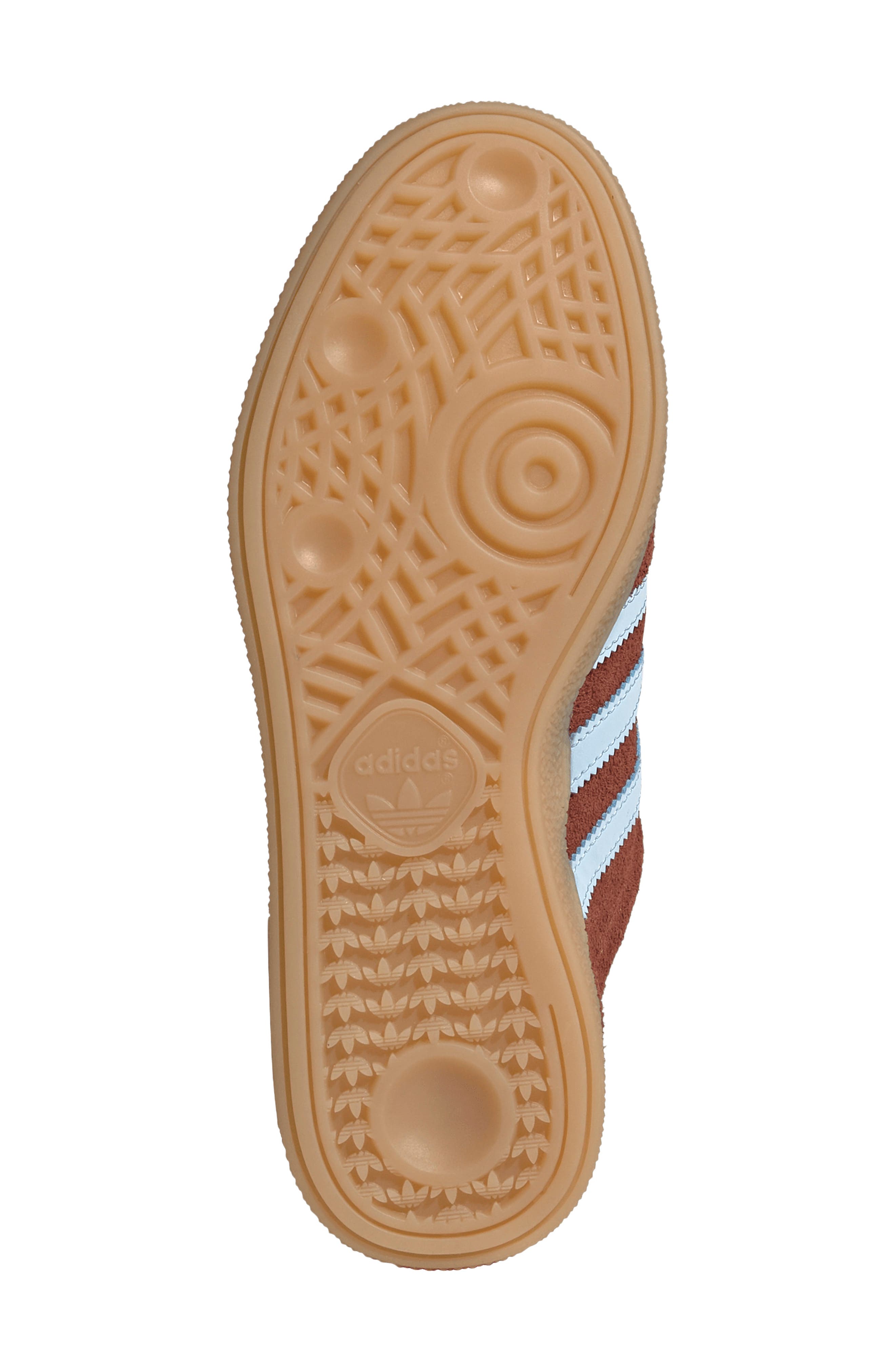 Handball Spezial Sneaker, Alternate, color, SIENNA/ CLEAR SKY/ GOLD