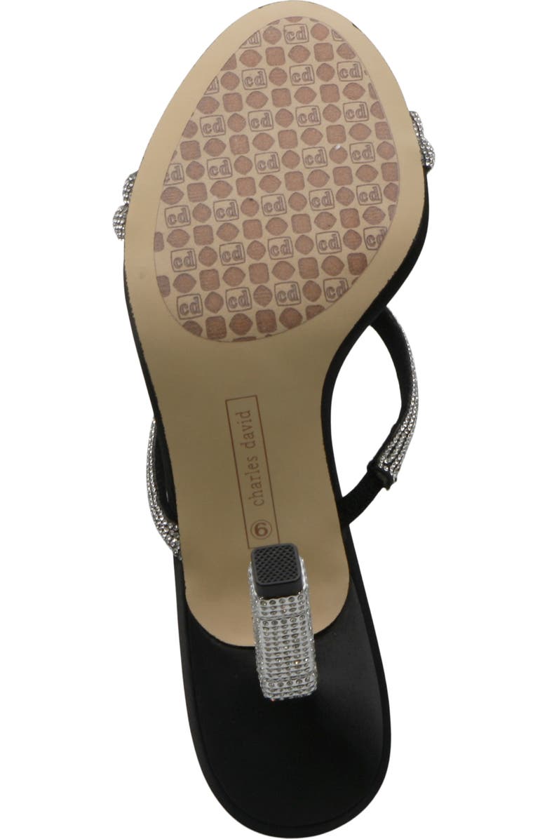 Charles David Carolyn Crystal Embellished Slide Sandal, Alternate, color,