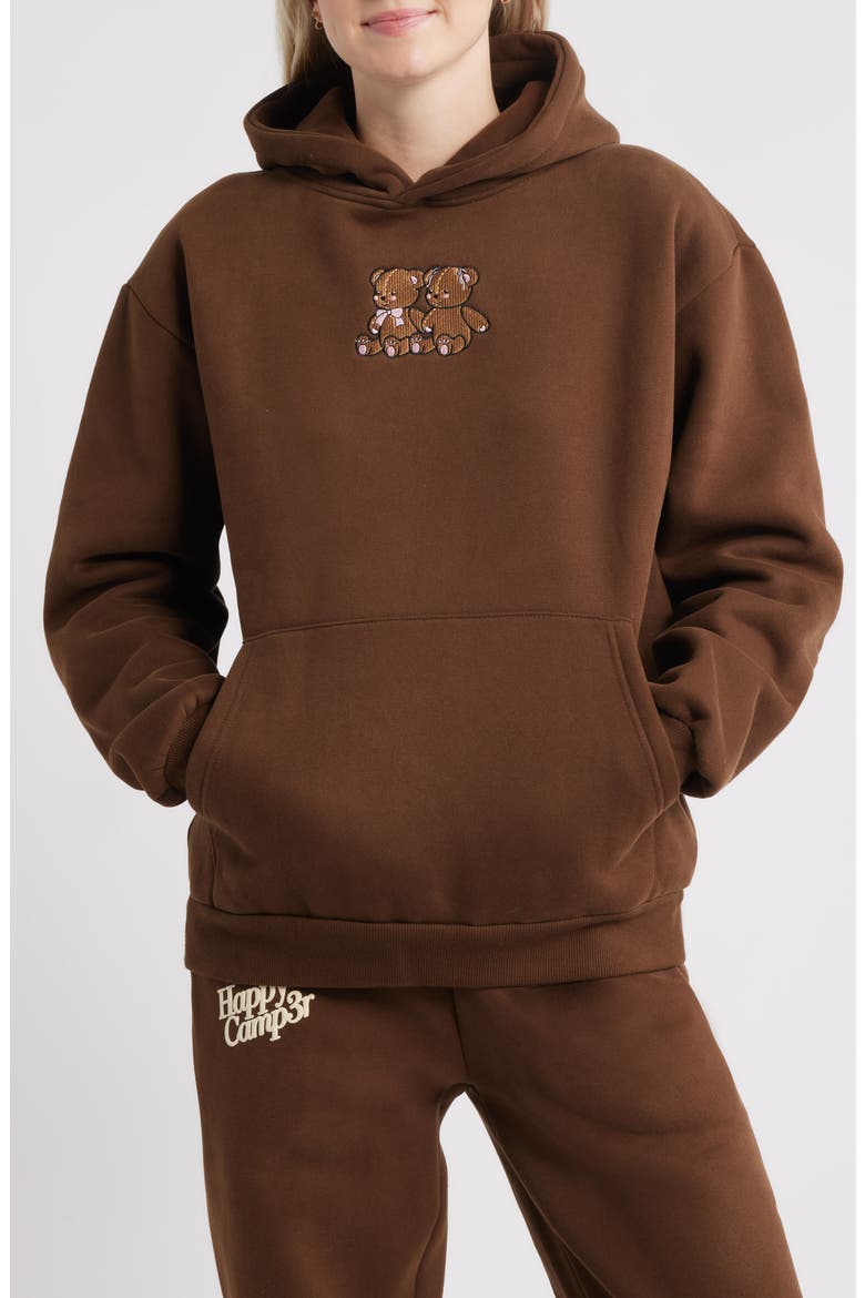 Thank You For Being My Friend Hoodie, Main, color, BROWN