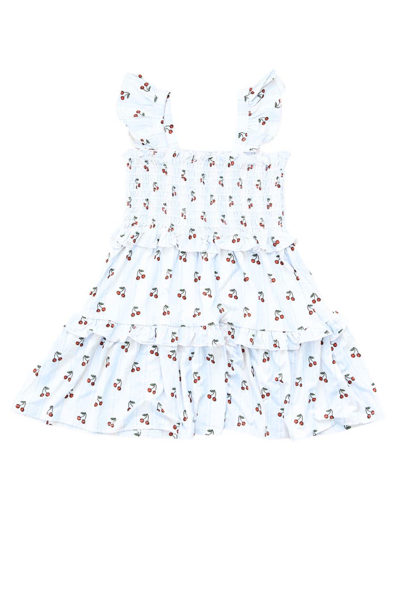 Ruffle Smocked Dress, Main, color, Multicolored