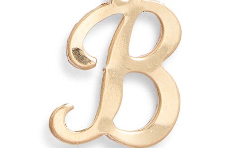 Set & Stones Gianna Initial Pendant Necklace In Gold/b