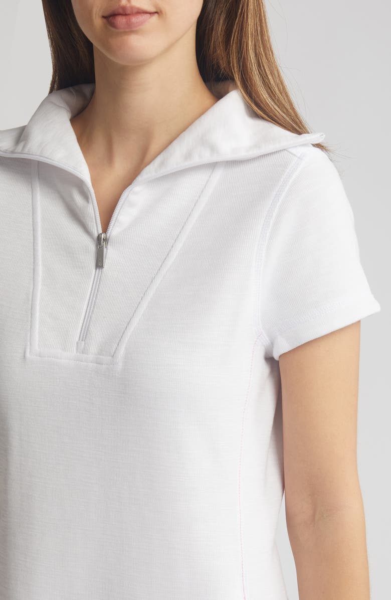 Tommy Bahama Tobago Bay Half Zip Dress, Alternate, color, 