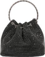 BERNESS Rhinestone Ring Handle Bag