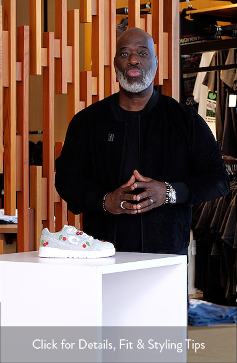 Soho Denim Cherries Sneaker, sales video thumbnail