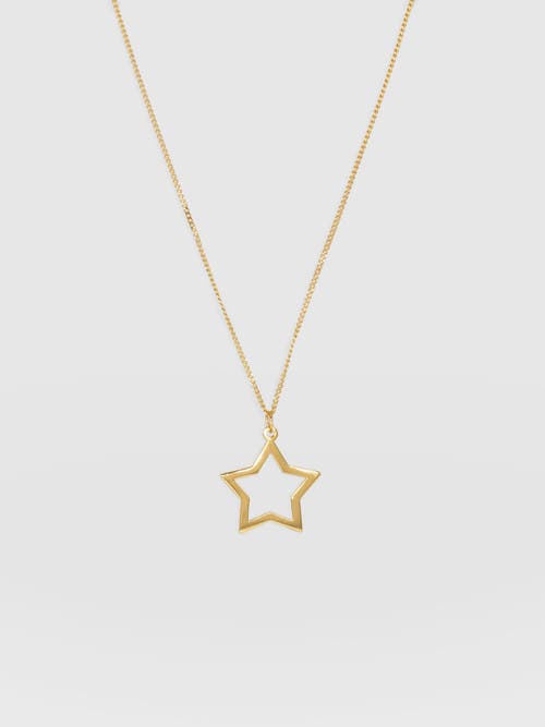 Saint And Sofia Saint + Sofia Star Necklace In Gold
