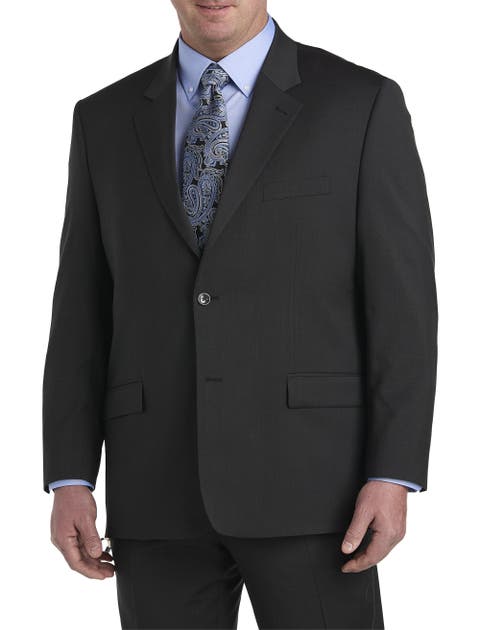 Big & Tall Jacket-Relaxer Suit Jacket