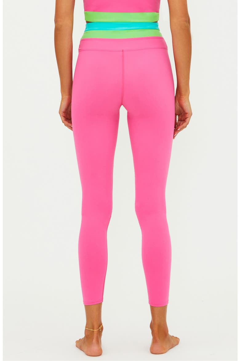 Trinity High Waist Leggings, Alternate, color, STRAWBERRY
