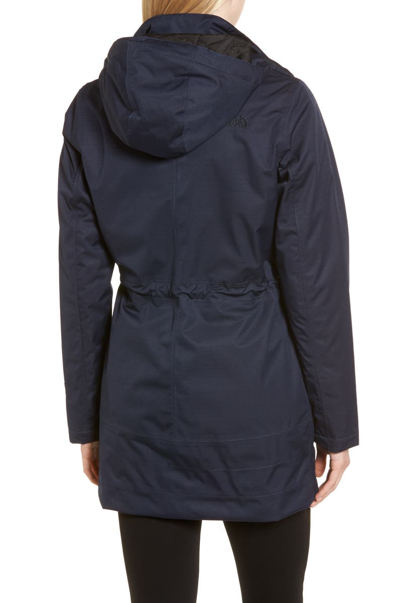 The North Face 'Ancha' Hooded Waterproof Parka, Alternate, color,