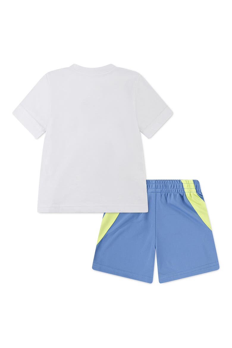 Kids' On the Move Logo Graphic T-Shirt & Shorts Set, Alternate, color, BLUE BEYOND