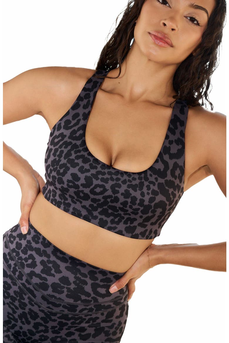 Pulse Core Bra, Alternate, color, King Cheetah Midnight