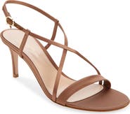 Gianvito Rossi Satin Slingback Sandal