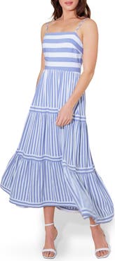 FREEMARKET Stripe Maxi Sundress