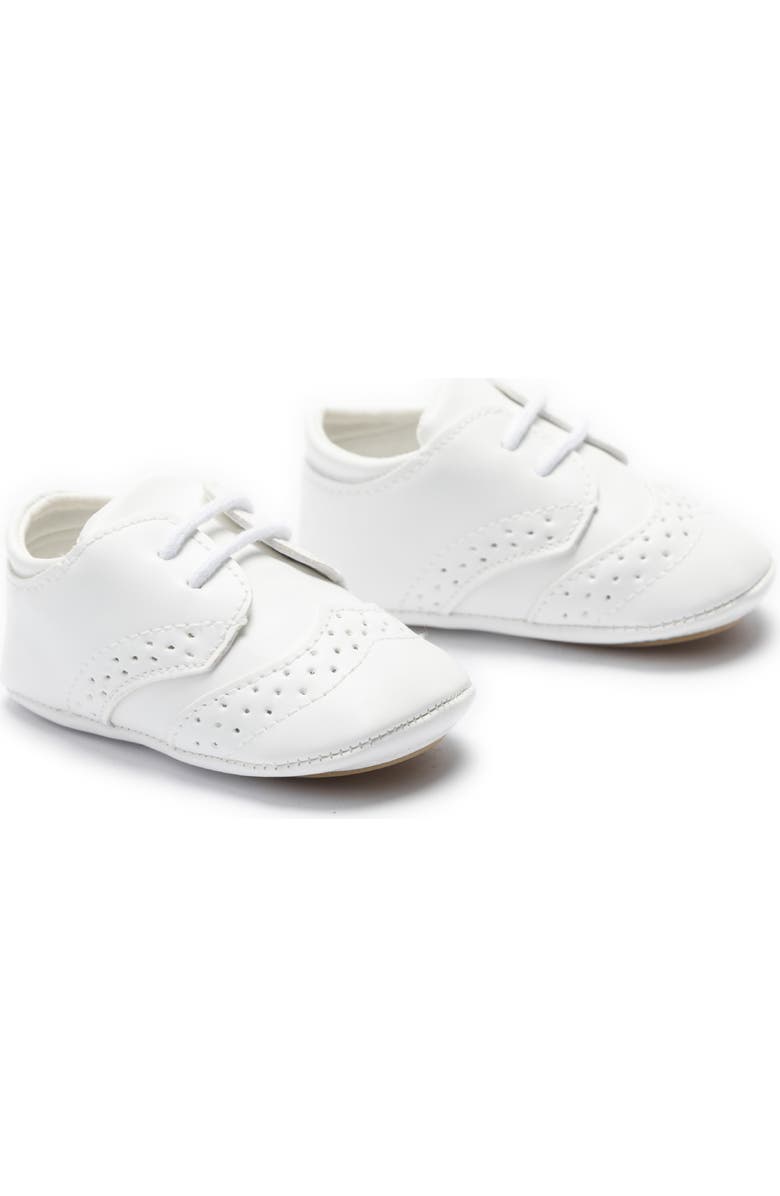 MOUSTACHE Brogue Classic Shoes, Alternate, color, White