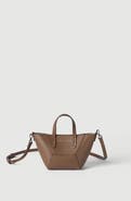 Brunello Cucinelli BC Duo mini bag in calfskin with monili