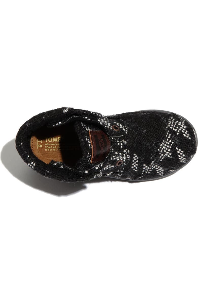 TOMS 'Botas Tiny - Houndstooth' Chukka Boot, Alternate, color,