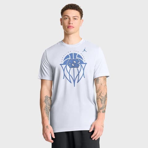 Men's Jordan Brand White North Carolina Tar Heels Basketball Icon Legend Dri-FIT T-Shirt