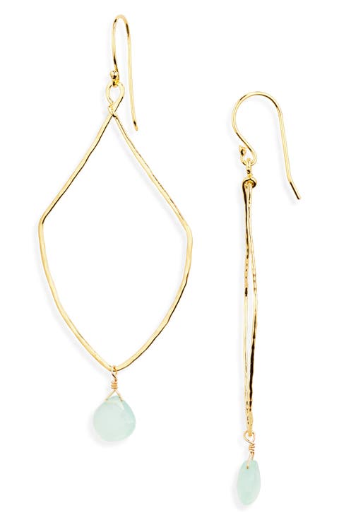 Paige Earring - Prehnite Paige Earring - Prehnite