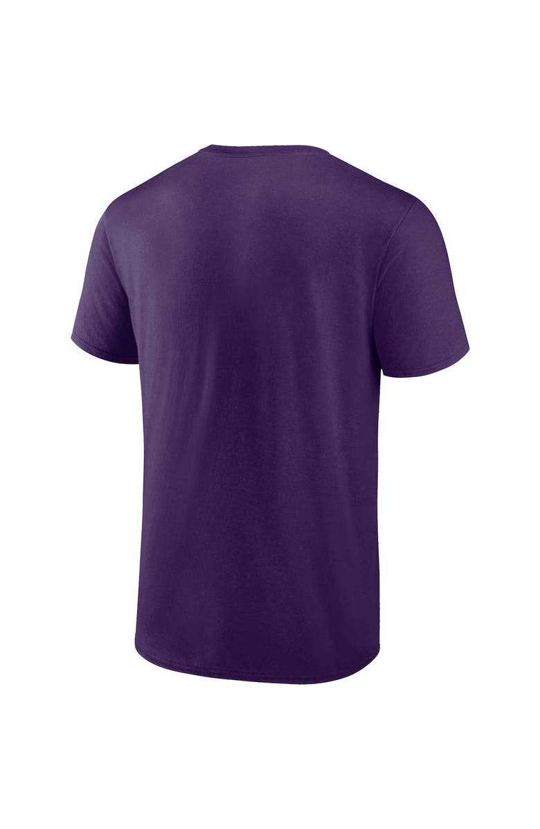 FANATICS Men's Fanatics Purple Baltimore Ravens Chrome Dimension T-Shirt, Alternate, color, Purple