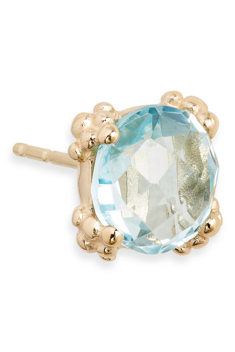 Dew Drop Cluster Stud Earrings, Alternate, color, GOLD
