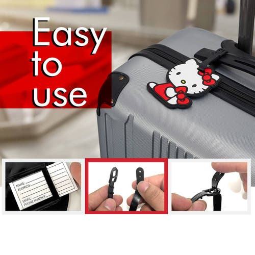 Hello Kitty Cute Luggage Tag, Set Of 4 In Multi