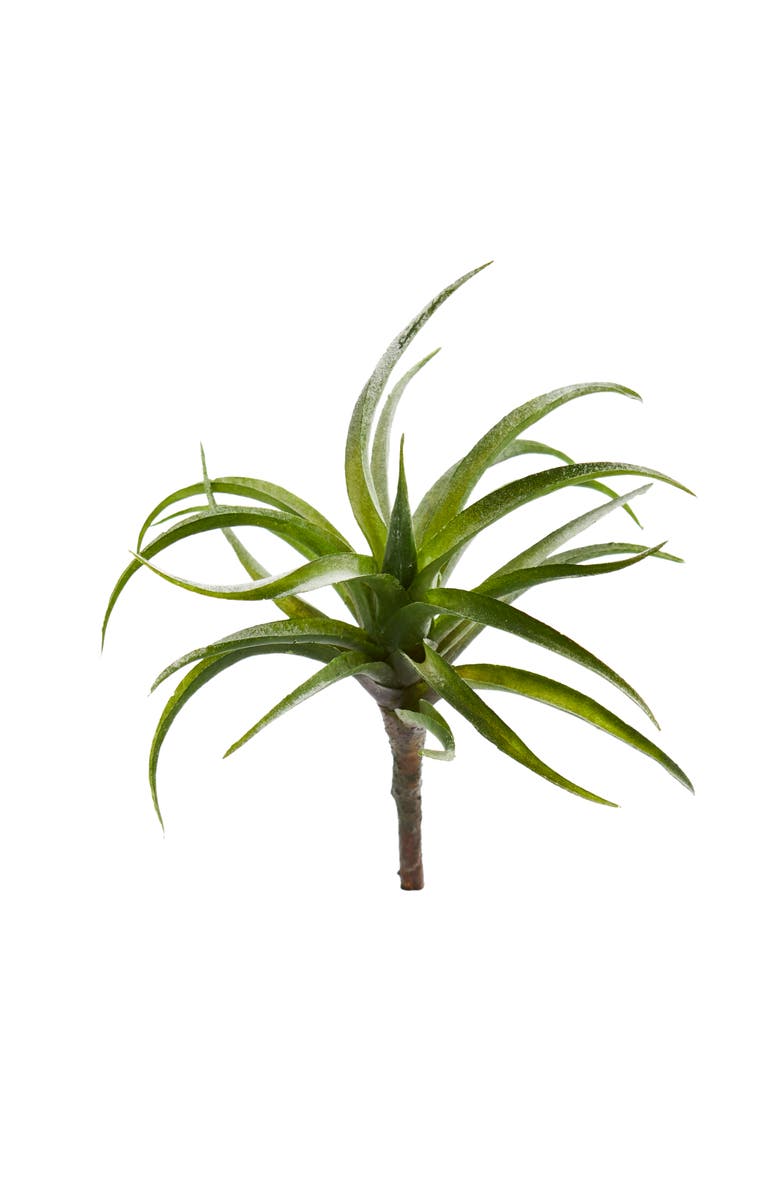 NEARLY NATURAL 8-in Air Plant Artificial Succulent, Main, color, Green
