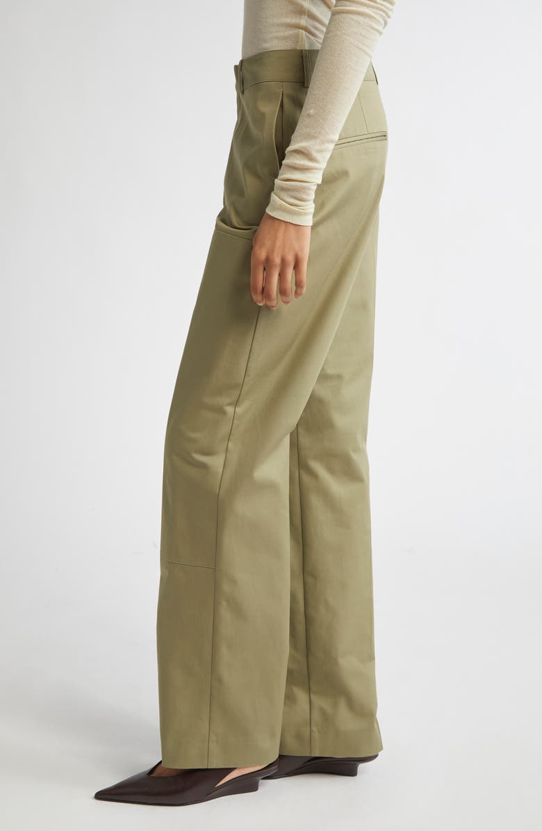 BITE Studios Worker Organic Cotton Patch Pants, Alternate, color,