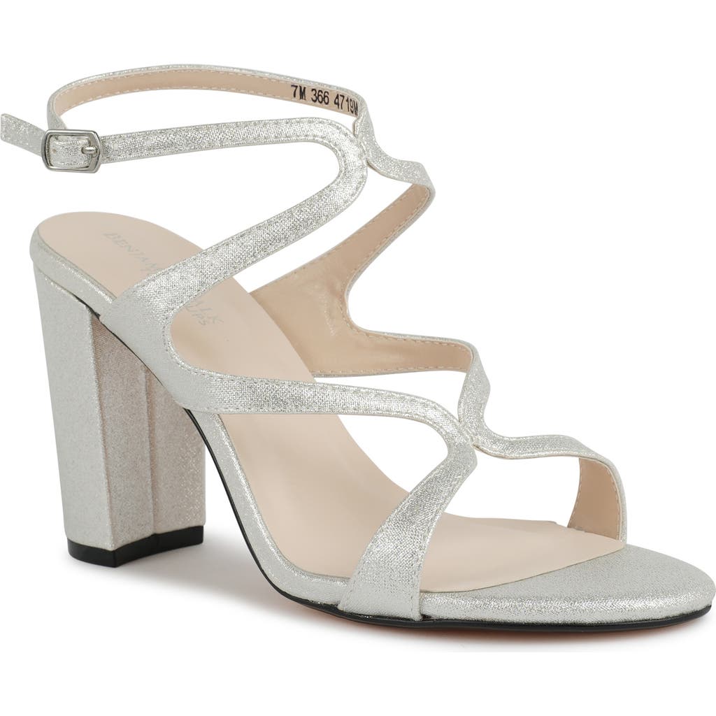 Touch Ups Shiloh Ankle Strap Sandal In Silver