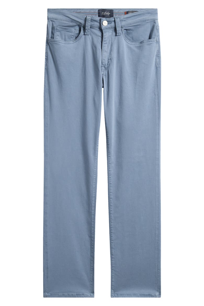 Charisma Relaxed Straight Leg 5-Pocket Pants, Alternate, color, FLINT STONE TWILL