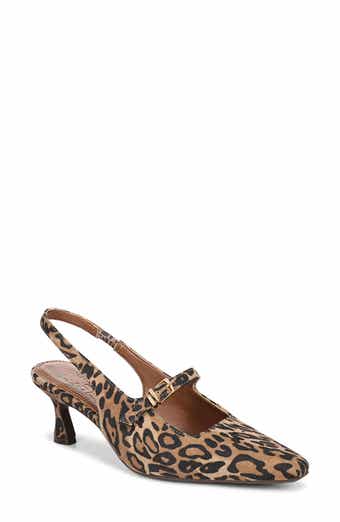 Gemini Slingback Mary Jane Kitten Heel Pump
