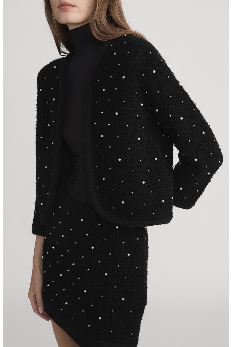 The Embellished Jacket, Alternate, color, BLACK