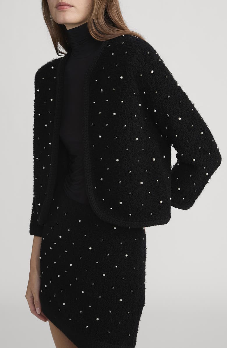 FRAME The Embellished Jacket, Alternate, color, Black