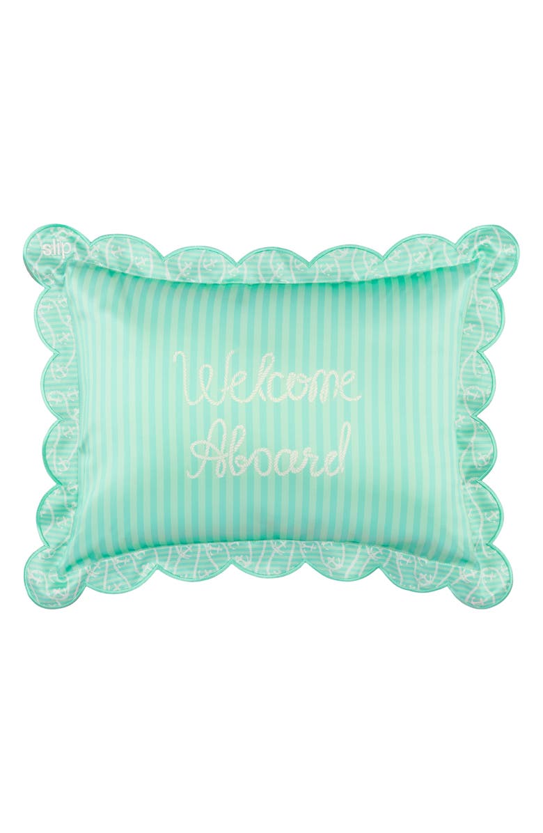 slip Les Vacances Silk Travel Pillow Set, Alternate, color,