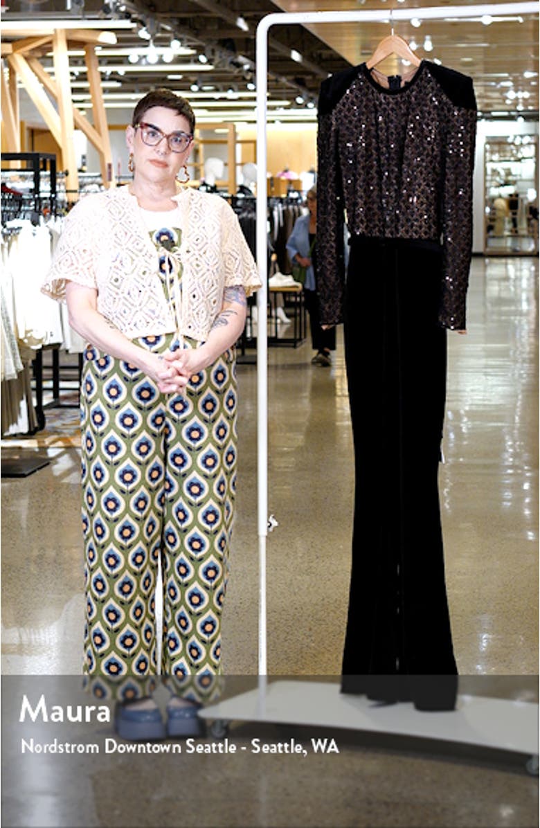 Amanda Long Sleeve Jumpsuit, sales video thumbnail