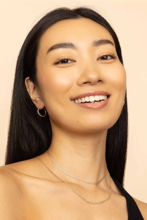 Oradina 14k Gold Mystic Mariner Pavé Necklace In Yellow Gold