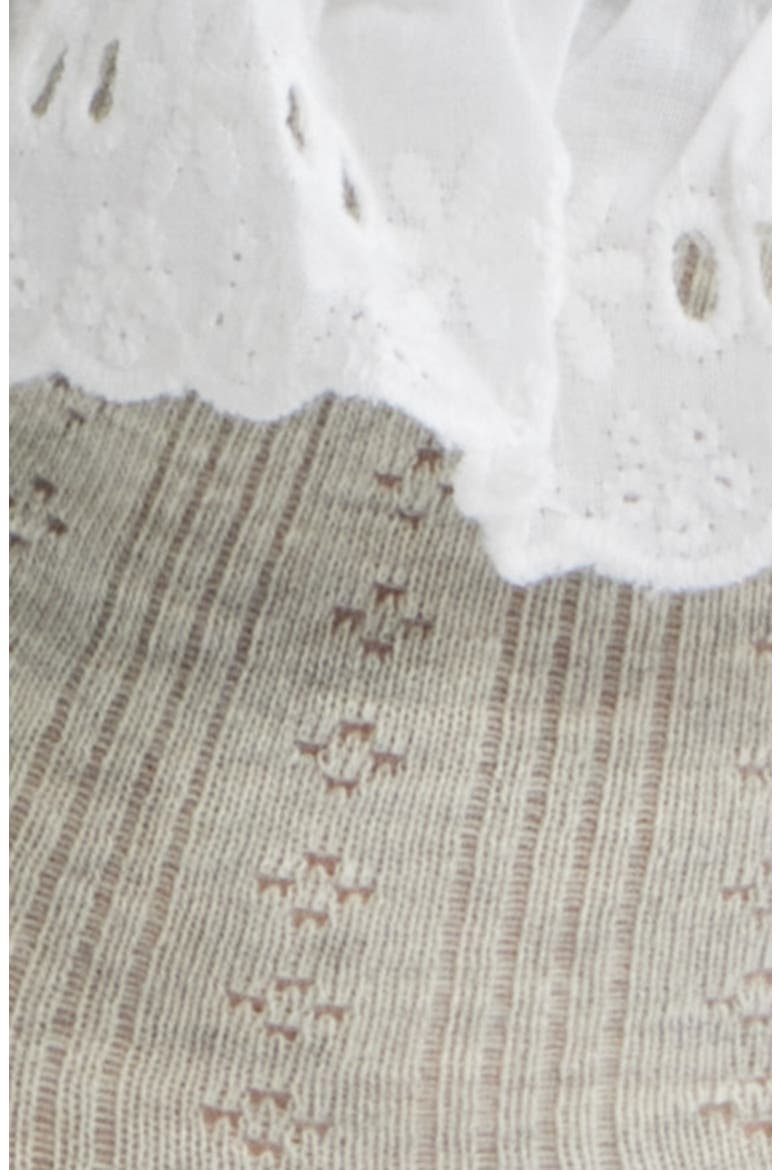 Bobby Lace Ankle Socks, Alternate, color, GREY