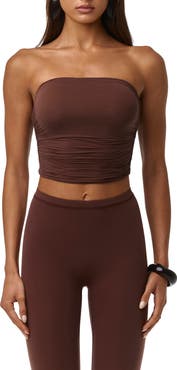 Naked Wardrobe Rippled Tube Top