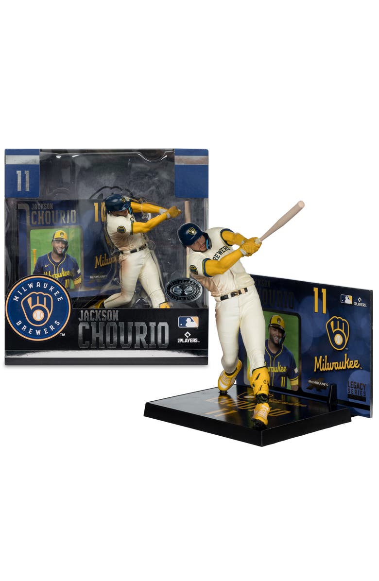McFarlane Jackson Chourio (Milwaukee Brewers) McFarlane MLB 7" CHASE Figure, Main, color, Multi-Color