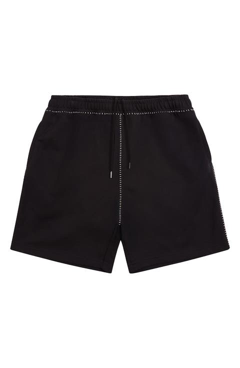 Whipstitch Cotton Terry Shorts