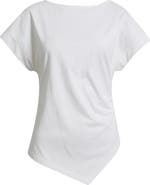 Open Edit Asymmetric Cotton T-Shirt