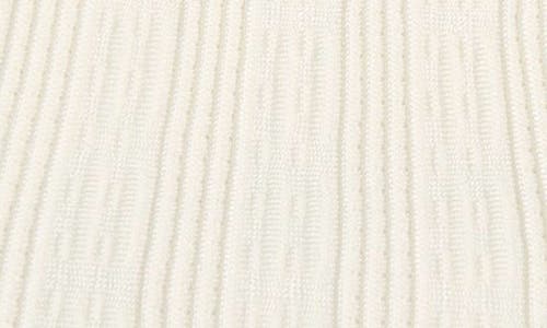 Guess Sofie Rib Crop Halter Top In White