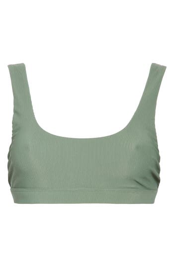 Beach Riot Peyton Ribbed Bikini Top
